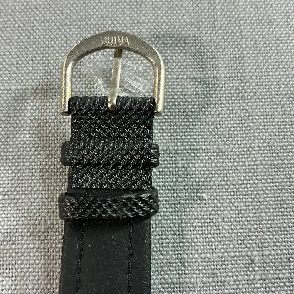 Sweda Keane Inc Promotional Quartz Watch Black Strap Needs Battery w/ Case